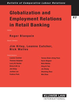 cover image of Globalization and Employment Relations in Retail Banking
